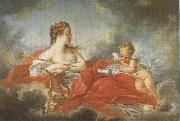 Francois Boucher The Muse Clio Spain oil painting reproduction